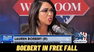 Lauren Boebert Continues free fall on Steve Bannons Podcast [upl. by Htedirem]