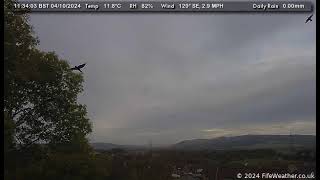 4 October 2024  Lochgelly WeatherCam Timelapse [upl. by Daj453]