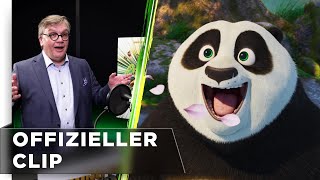 KUNG FU PANDA 4  Exklusiver Clip quotIm Synchronstudioquot deutschgerman HD [upl. by Ahsenac]