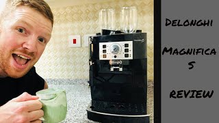 Delonghi Magnifica S  Bean to Cup coffee machine REVIEW [upl. by Meunier]