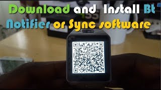 DZ09 How to download and install Bt Notifier or Sync App for Android [upl. by Eibloc]