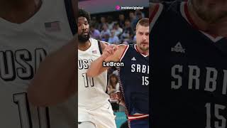 USA vs Serbia Olympic Basketball Showdown usateam serbia basketball short [upl. by Reprah123]