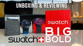 Swatch Watch Big Bold Unboxing amp Review [upl. by Halyahs]