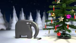 Elefant verbrennt Weihnachtsbaum [upl. by Erfert]