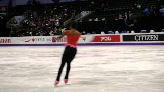 2013 WORLDS Mao ASADA SP PRACTICE [upl. by Ehrman]