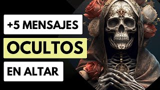 SEÑALES en el ALTAR de la SANTA MUERTE ✨😮💀 [upl. by Aivizt]