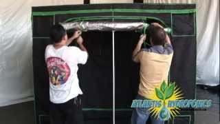 Large Hydroponic Grow Tent Setup [upl. by Elegna648]