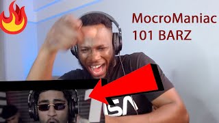 MocroManiac  Wintersessie 2020  101Barz REACTION [upl. by Magna635]