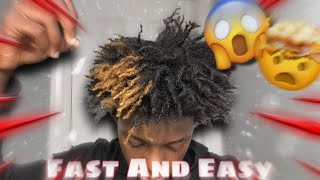 FreeForm Dreads Tutorial In 10 Minutes Easy￼ 2024 [upl. by Harlow]