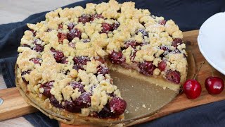 Einfach gemacht ☝Mein leckerer KirschStreuselkuchen 🍒 [upl. by Thessa]