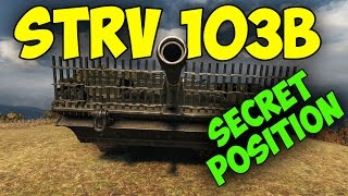 Strv 103B  climb to secret position  11 Kills  9K DMG  World of Tanks [upl. by Adeuga]