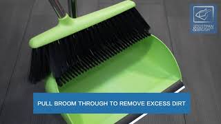 How To Use and Assemble Your New Long Handle Dustpan and Brush Set [upl. by Lema]