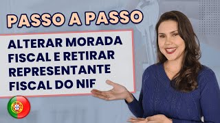 PASSO A PASSO DE COMO ALTERAR A MORADA FISCAL NO PORTAL DAS FINANÇAS 2023 [upl. by Finzer311]