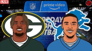 Detroit Lions vs Green Bay Packers Thursday Night Football Live PlayByPlay amp Reaction [upl. by Susannah]