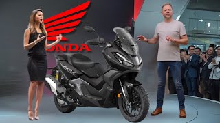 2025 NEW HONDA ADV 350 SHOW AT EICMA WITH MORE ADVANCED FEATURES [upl. by Htes651]