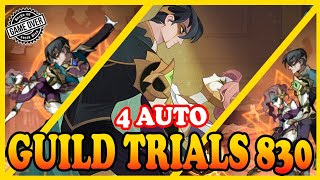 ⛔️Guild Trials 830 Adrian amp Elyse 4 AUTO Pruebas de Gremio AFK Arena [upl. by Eibocaj761]