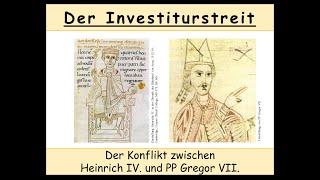 Der Investiturstreit  Teil 2 Der Konflikt zwischen Heinrich IV und Gregor VII 12 [upl. by Rillings]