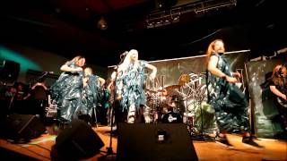 HAMMERFALL  Last show prank for Orden Ogan 142 Fulda WWR 2015 [upl. by Semyaj778]