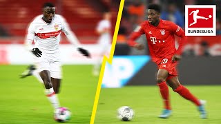 Alphonso Davies vs Silas Wamangituka  The HighspeedContest [upl. by Howarth]