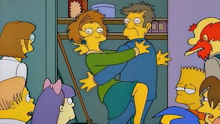 Principal Skinner and Mrs Krabappel Get Caught  The Simpsons [upl. by Femmine]