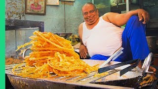 Sweet INDIAN STREET FOOD Tour in North India Indias Dessert Capital [upl. by Ecal]