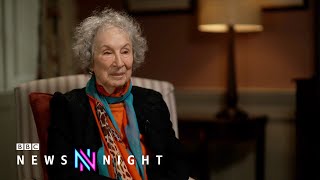 Margaret Atwood on gender womens rights and Roald Dahl revisions  BBC News [upl. by Jecho]