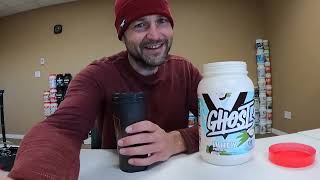 Review Ghost Whey Protein Coconut Ice Cream [upl. by Ocin]