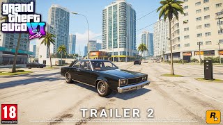 GTA 6 Trailer 2 Drops A First Look at the HyperRealistic Open World [upl. by Lahey]