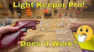 How to Fix a String of Christmas Lights with the Light Keeper Pro Does the Light Keeper Pro Work [upl. by Chapin]