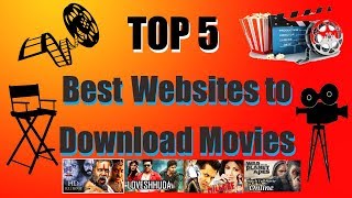 Top 5 best websites to download latest movies Bollywood Hollywood And South Indian [upl. by Harlan]