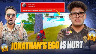 Chat Challenged JONATHANGAMINGYT For 40 KILLS amp This Happened  Mayur Gaming React [upl. by Stephania]