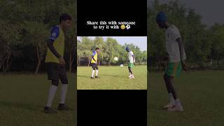 Fun football challenge 😂⚽ football footballchallenge futbol challenge viralshorts [upl. by Alexandro]