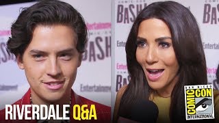 RIVERDALE Cast Play International Slang amp Answer Fan Questions at Comic Con 2018 [upl. by Desberg]