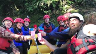 Tongariro River Rafting  White water adventure [upl. by Toblat600]