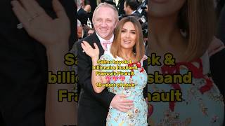 Salma Hayek amp François Henri Pinault 15 Years of Loveshorts salmahayekshortvideo celebrity [upl. by Aisenat]