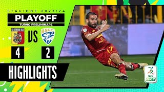 Catanzaro vs Brescia 42  Iemmello trascina i calabresi in semifinale  HIGHLIGHTS Playoff 2024 [upl. by Charlton]