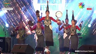 Hojagiri Dance  Tripura  NorthEast Festival2022 [upl. by Brandi829]