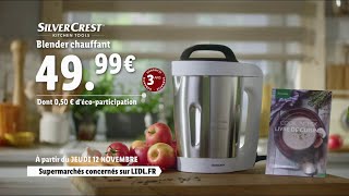 Lidl Blender chauffant SilverCrest quotle vrai prix des bonnes chosesquot Pub 30s [upl. by Hadria]