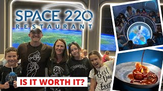 Space 220 Restaurant Review At Disneys Epcot [upl. by Blaseio]