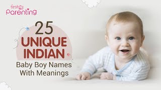 Indian Names for Baby Boy with Meanings [upl. by Nye]