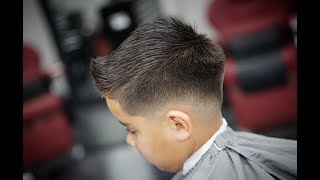 KIDS HAIR CUT  DROP FADE  TUTORIAL [upl. by Nabatse]