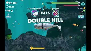 Unlocking Melville Skin in Hungry Shark Evolution Ep  126 hungrysharkevolution hungryshark hse [upl. by Aramoj602]