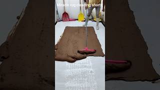 The most attractive short carpet video in the world Cleaning a very heavy colorful carpet with mud [upl. by Naelopan]