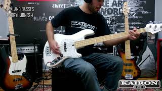 Lakland Skyline Darryl Jones test  Kairon Music [upl. by Meingoldas]