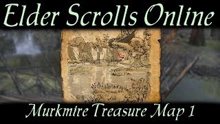 Murkmire Treasure Map 1 Elder Scrolls Online ESO [upl. by Danieu120]