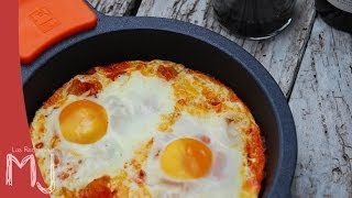 HUEVOS AL PLATO ¡Desayuno de campeones [upl. by Nonnad816]