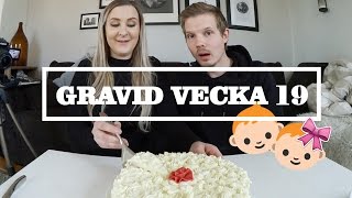 TJEJKILLE  SVARET FINNS I TÅRTAN🍼  VLOGG 117 amp Gravid vecka 19 [upl. by Rosane]