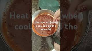 Making Mirchi Achar  The Spiciest Pickle mirchi achar [upl. by Chandos]