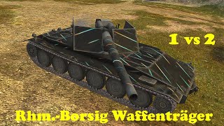 RhmBorsig Waffenträger  WoT Blitz UZ Gaming [upl. by Augustus]