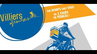 Teaser  Lancement de Villiersofcourses service gratuit de livraison à vélo [upl. by Nazar]